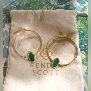 Kendra Scott Elora hoop earrings